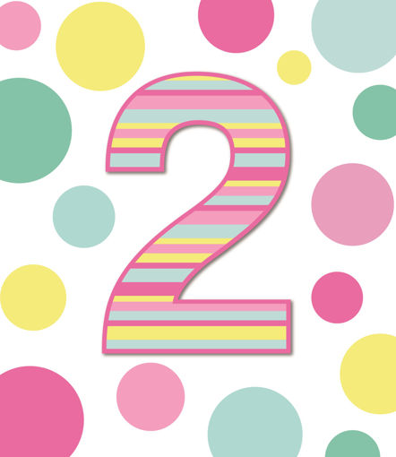 Picture of HAPPY 2ND BIRTHDAY CARD
